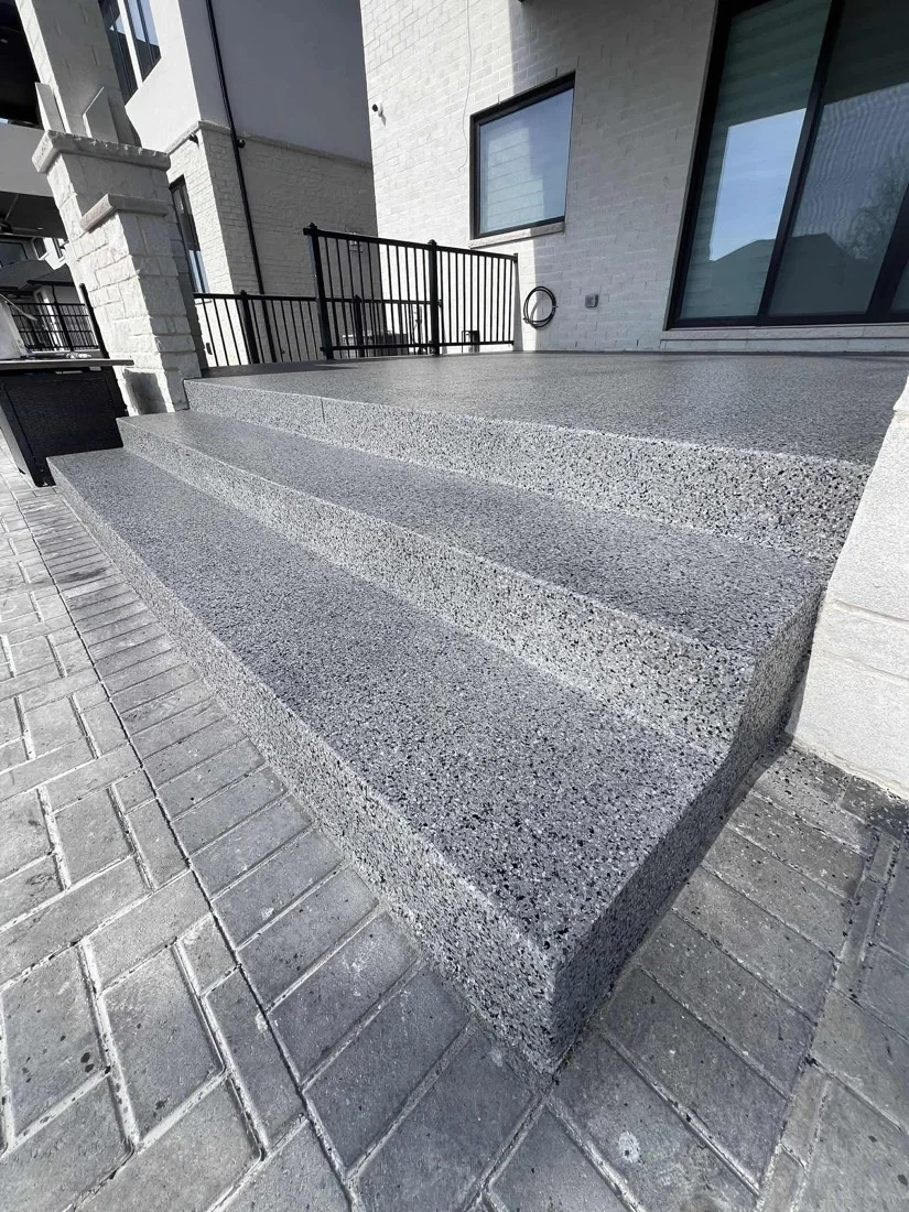 Exterior stairs coating, Windsor